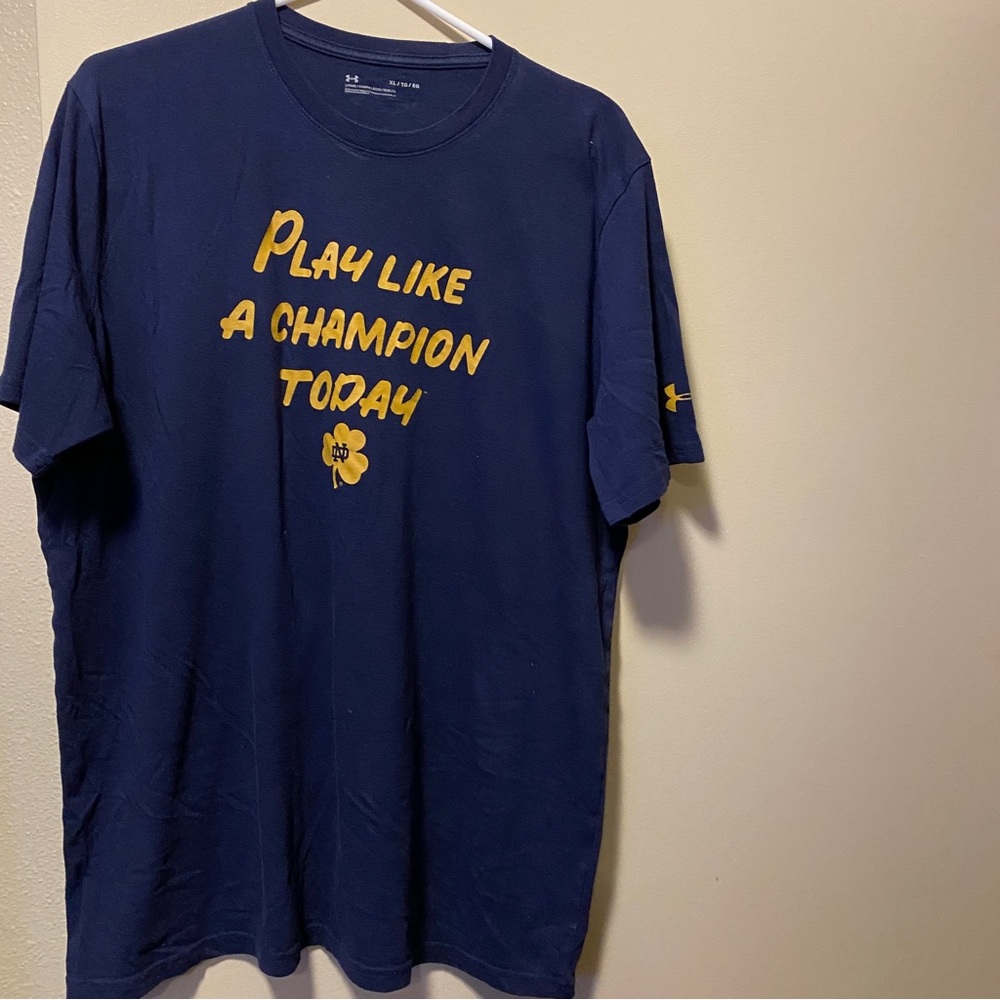 Nice Notre Dame Play Like A Champion shirt